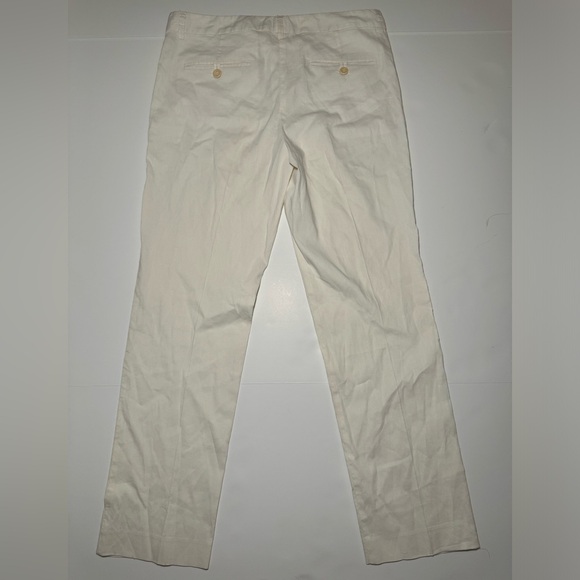 Theory off white pant size 4 - Picture 3 of 5
